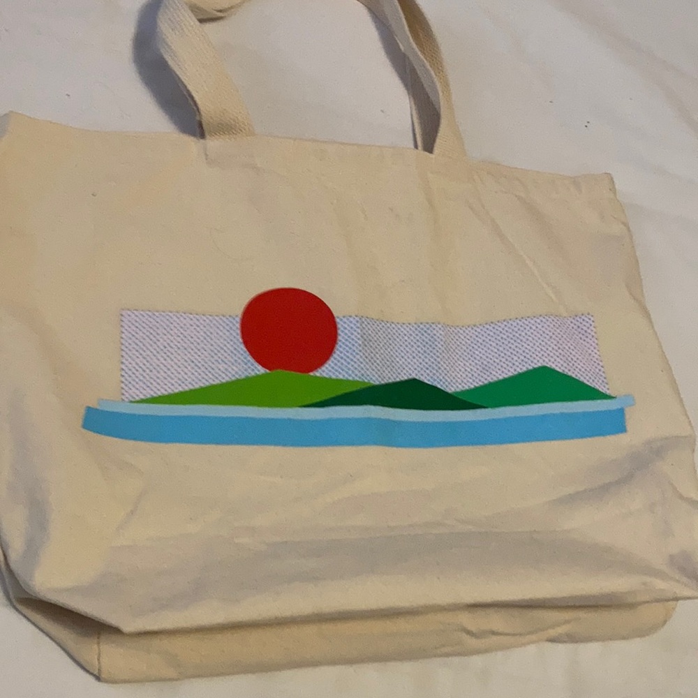 Sola Malibu Canvas tote. Never used. New. Made in USA.